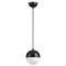 4958/1 PENDANT ODL22 471 черный/металл/белый/стекло Подвес E27 1*40W PINGA