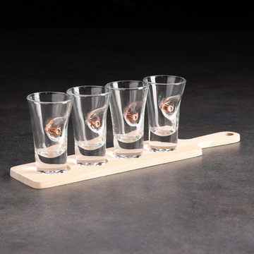 Набор стопок с подставкой для подачи Непробиваемый