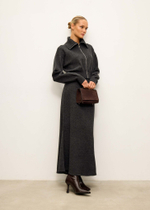 Бомбер укороченный TATUM, антрацит