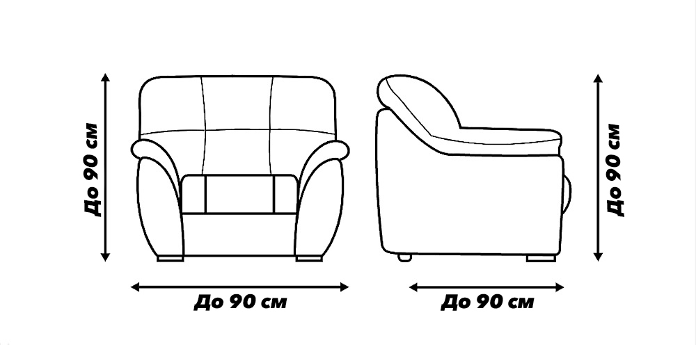 Комплект чехлов на угловой диван с креслом, цвет Кофе