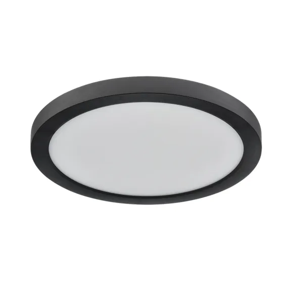 7788/18L MITRA LED SN 000 Светильник пластик/белый/черный LED 18Вт 3000/4000/6500К D225 IP44 CCT/датчик движения NEBULA BLACK
