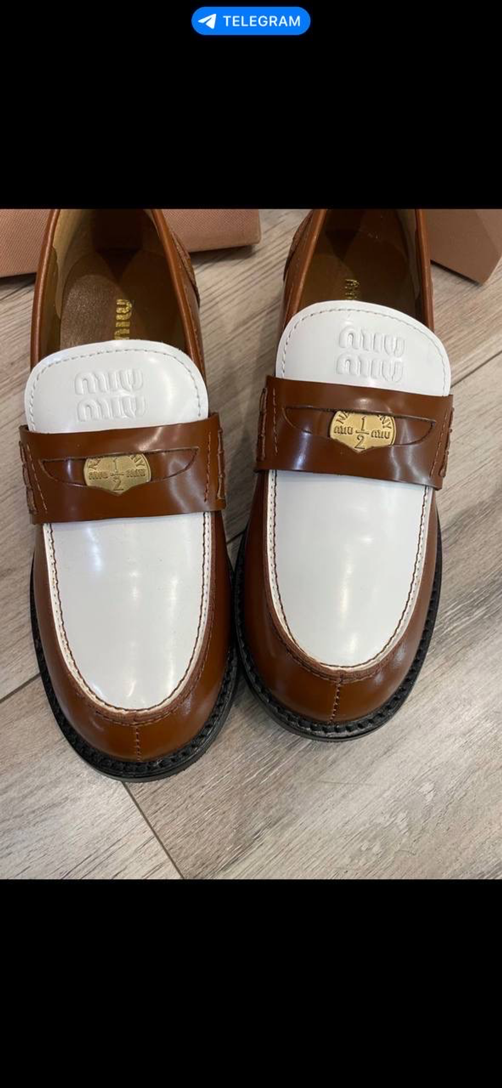 Лоферы Miu Miu