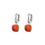 Серьги Qudo Firenze orange glow 300330 BR/S