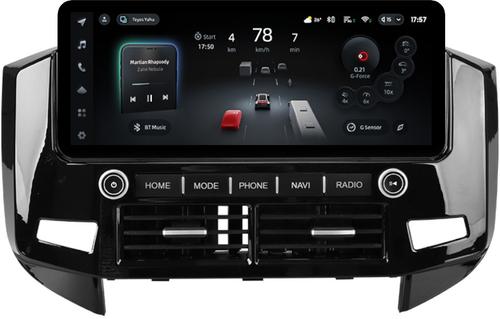Магнитола для Mitsubishi Pajero 4 2006-2011 (штатная навигация) - Teyes CC4PRO монитор 12.3" 2K QLED + рамка LUX, Android 13, Быстрейшая, Snapdragon 778G, ИИ, CarPlay, DSP, 4G SIM-слот