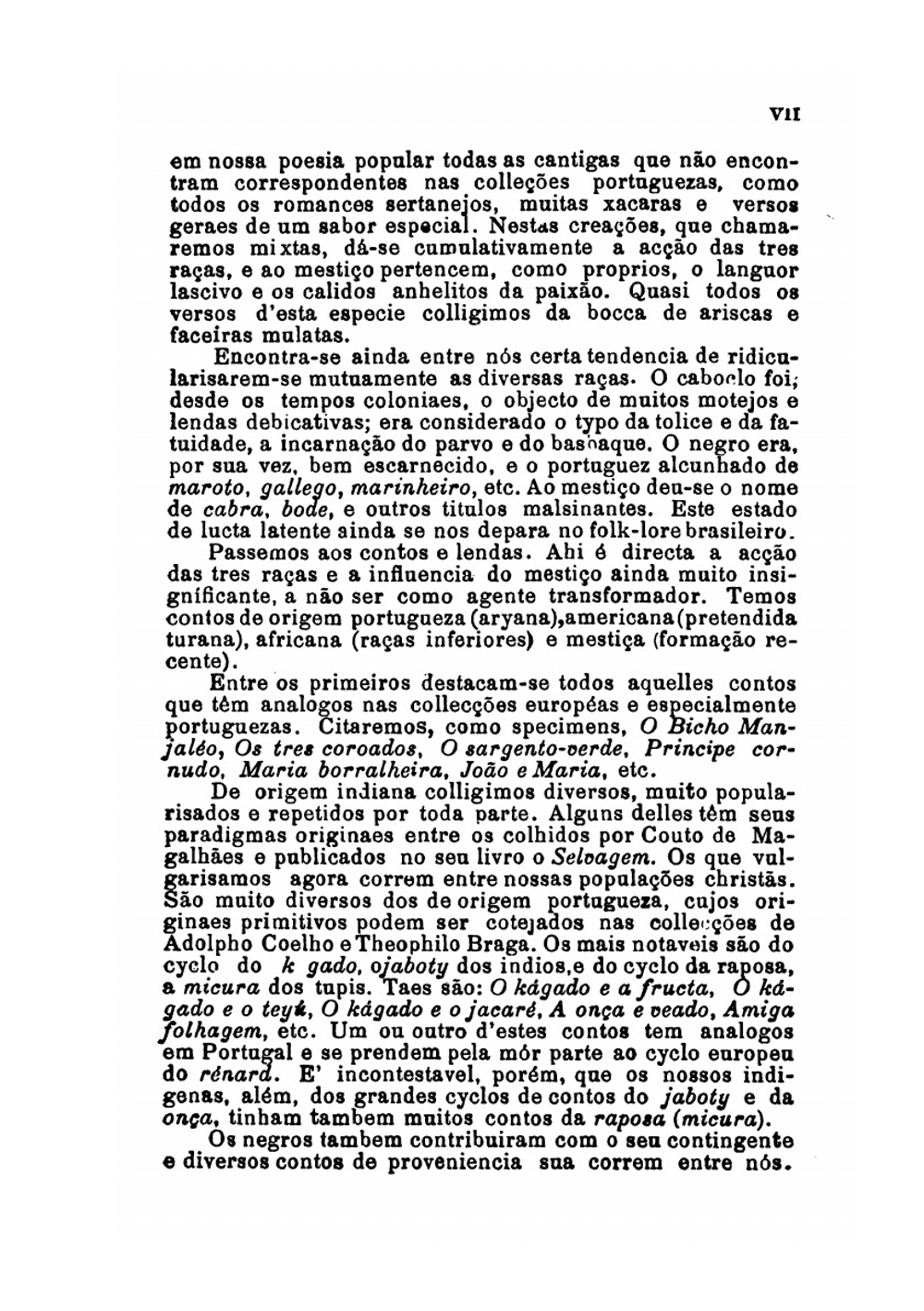 Contos Populares Do Brasil | Sílvio Romero