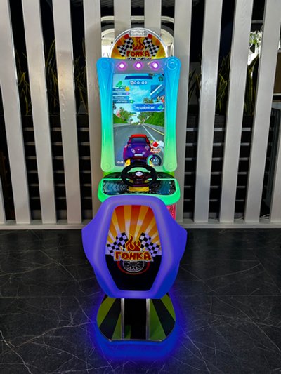 Детский автомат с видеоиграми «Автогонка»