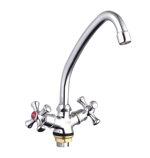 Смеситель для кухни 1/2 кер Glauf QFR4-A827 п/гайку