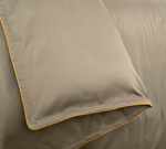 Постельное белье из гладкокрашенного сатина 2,0 спальный с Евро размер Солнечный берег