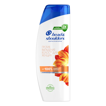 Шампунь Head&Shoulders Против выпадения для женщин 400 мл