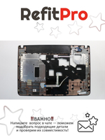 Верхняя панель клавиатуры (топкейс) для ноутбука Lenovo ThinkPad E440 черная, с тачпадом (00HM504), оригинал