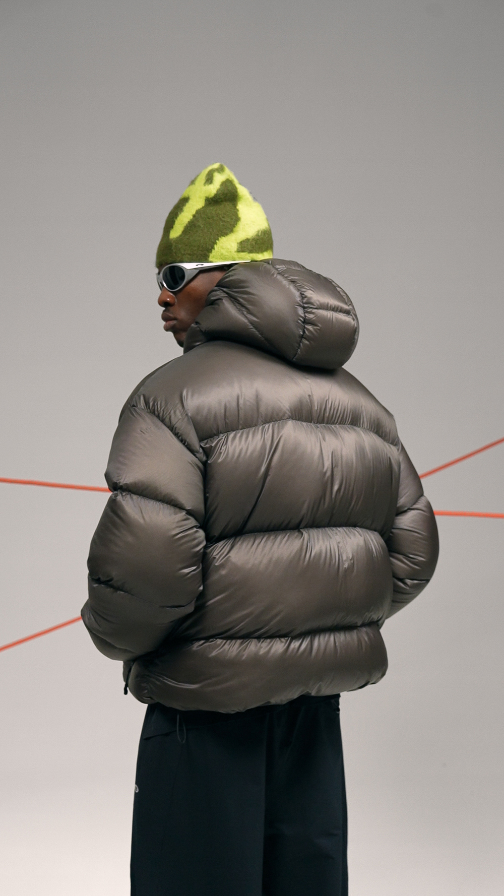 Куртка Called a Garment Puffer Fish Down Jacket "Carbon"