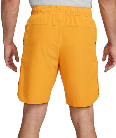 Мужские шорты теннисные Nike Court Dri-Fit Advantage Short 9in M - light curry/white