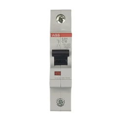 Автоматический выключатель ABB S201 С16 6кА тип C 2CDS251001R0164