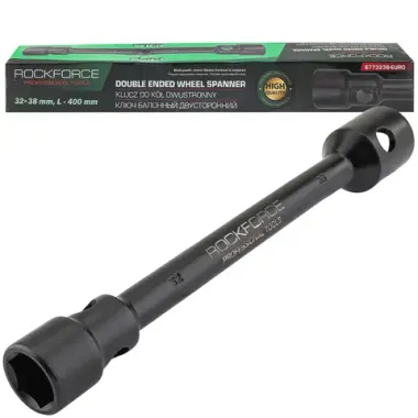 Ключ балонный двусторонний 32х38мм RockFORCE RF-6773238-EURO