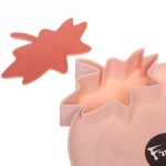 Блюдо пластиковое сервировочное «Клубника» 27*21см