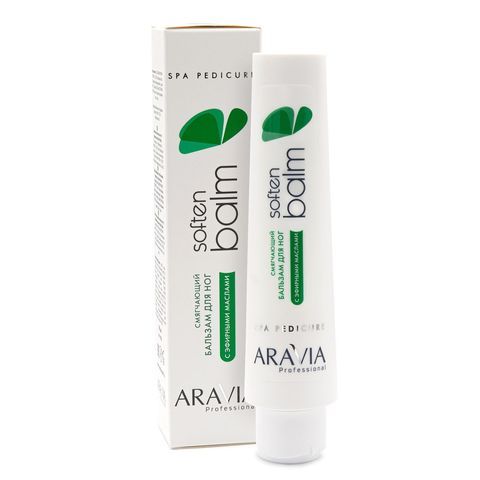 Бальзам для ног смягчающий с эфирными маслами Soften Balm, 100 мл, ARAVIA Professional