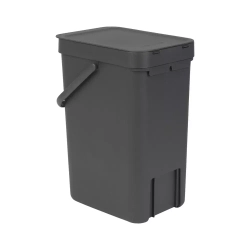Brabantia - Контейнер для мусора Sort &amp; Go 12л, серый / артикул   109805  / GTIN 8710755109805