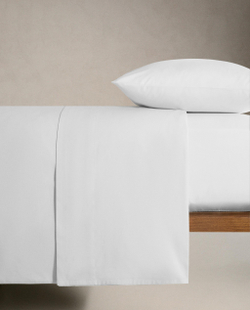 Простыня на резинке Zara Home перкаль, хлопок 100%, однотонный, 0020/900