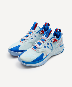 Кроссовки баскетбольные JÖGEL Contest, голубой/красный