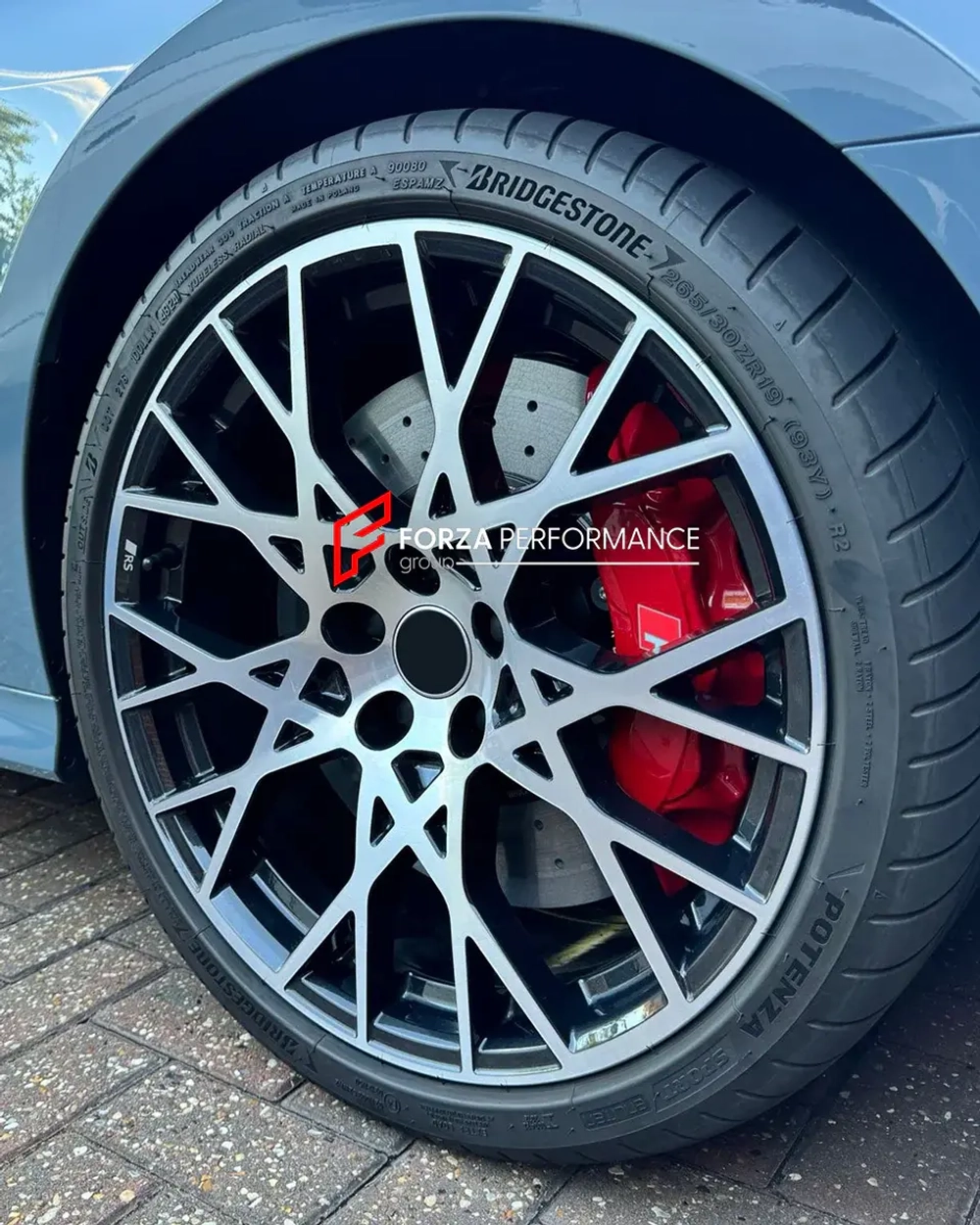 Карбон керамические передние тормозные диски для AUDI RS3 8Y 2021-2024 Ауди