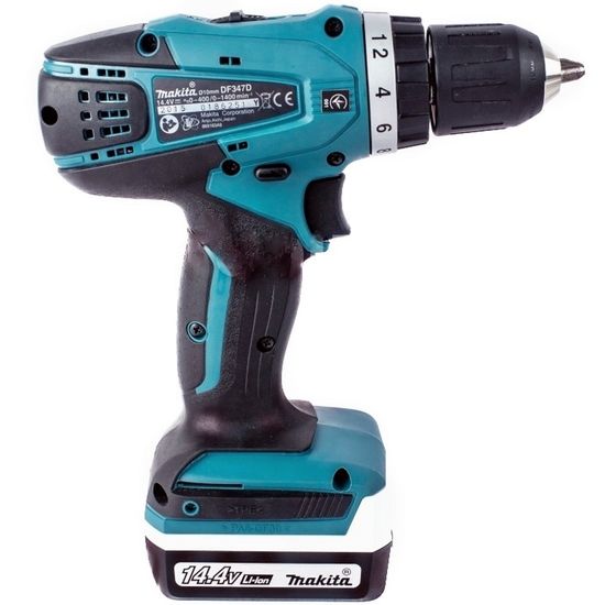 Аккумуляторный шуруповерт "MAKITA" DF347DWE