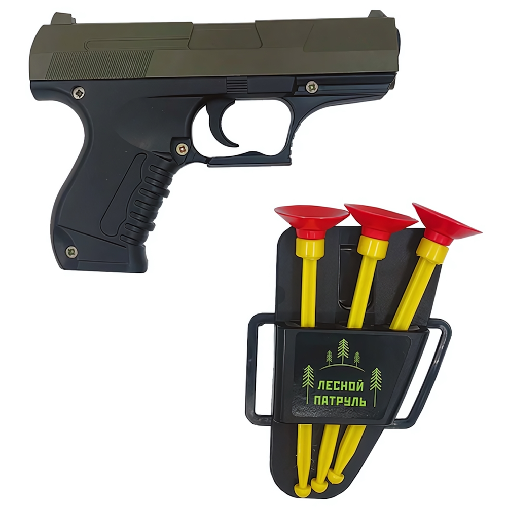 Пистолет с присоской "Лесной патруль" (Форма)