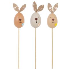 GAEM Изделие декоративное (вставка) "Яйцо" (блок 12 шт) (4*8,5), L4 W4 H23 см, 3в.