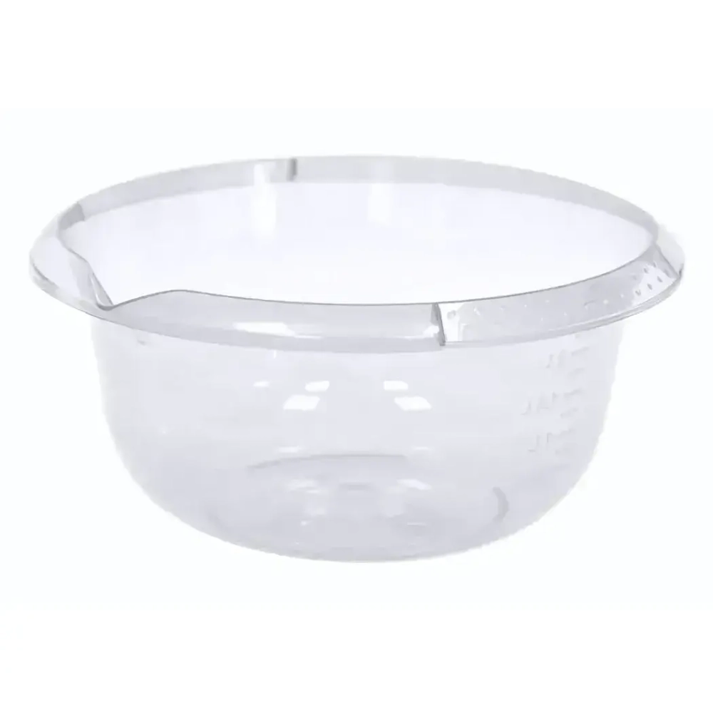 Миска с мерным делением 4л (прозрачный)