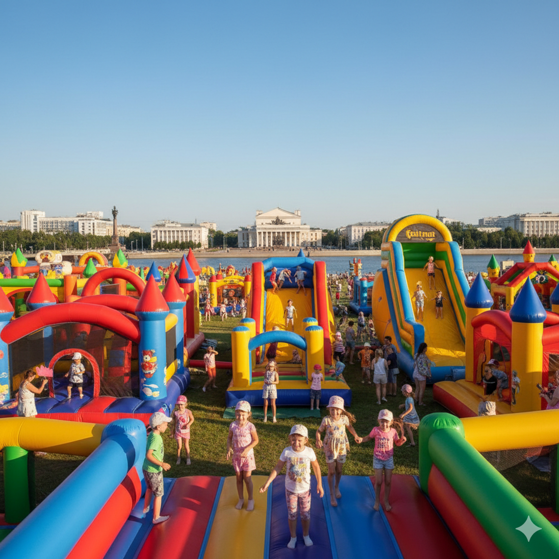 Батут купить в Липецке – Надувные аттракционы БатутМастер