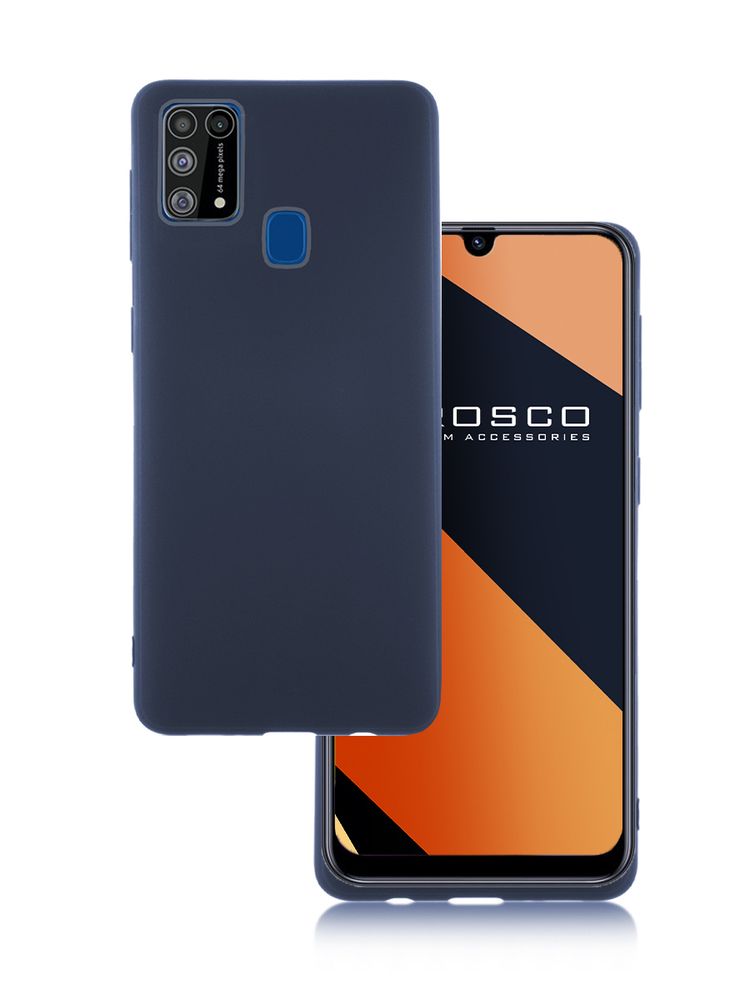 Чехол ROSCO для Samsung Galaxy M31 оптом (арт. SS-M31-COLOURFUL-BLUE)