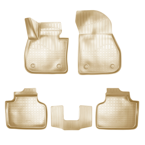 Ковры в салон Norplast/Unidec для BMW 2 в кузове F44 (2014-), Бежевый, арт.NPA11-C07-078-2-B