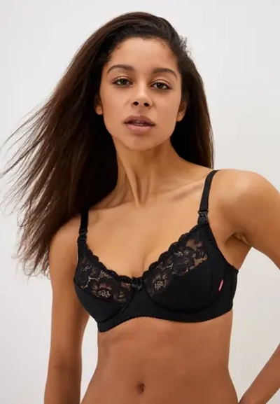 Бюстгальтер для беременных и кормящих мам 5830 черный