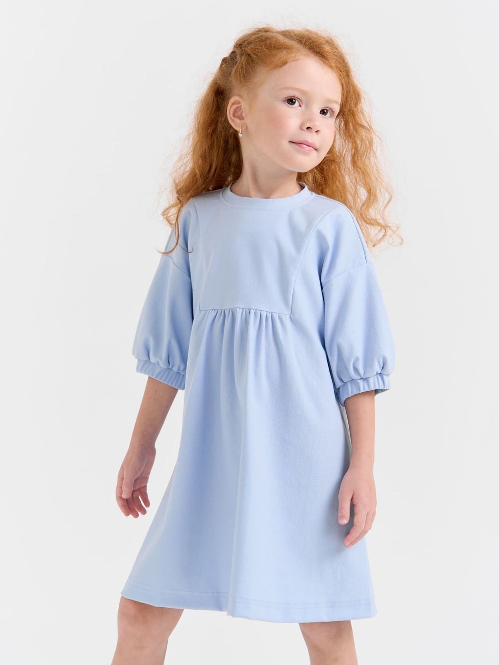 Платье "Светлый деним"