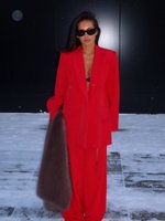 Брюки Моне, Красный