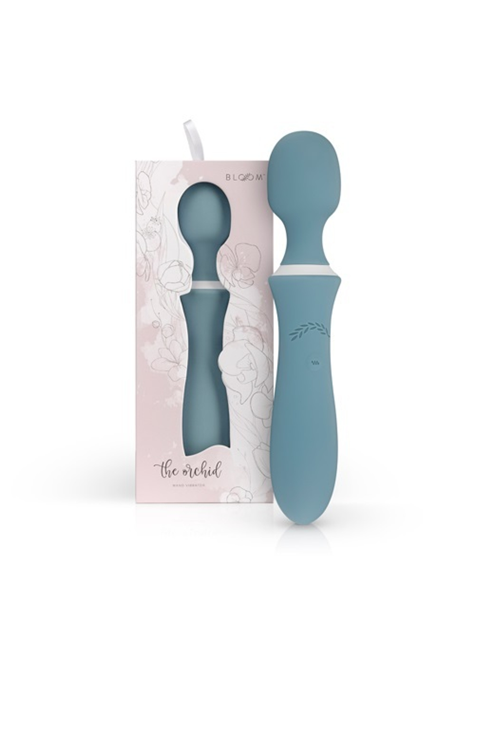 Универсальный вибромассажер The Orchid Wand Vibrator зеленый