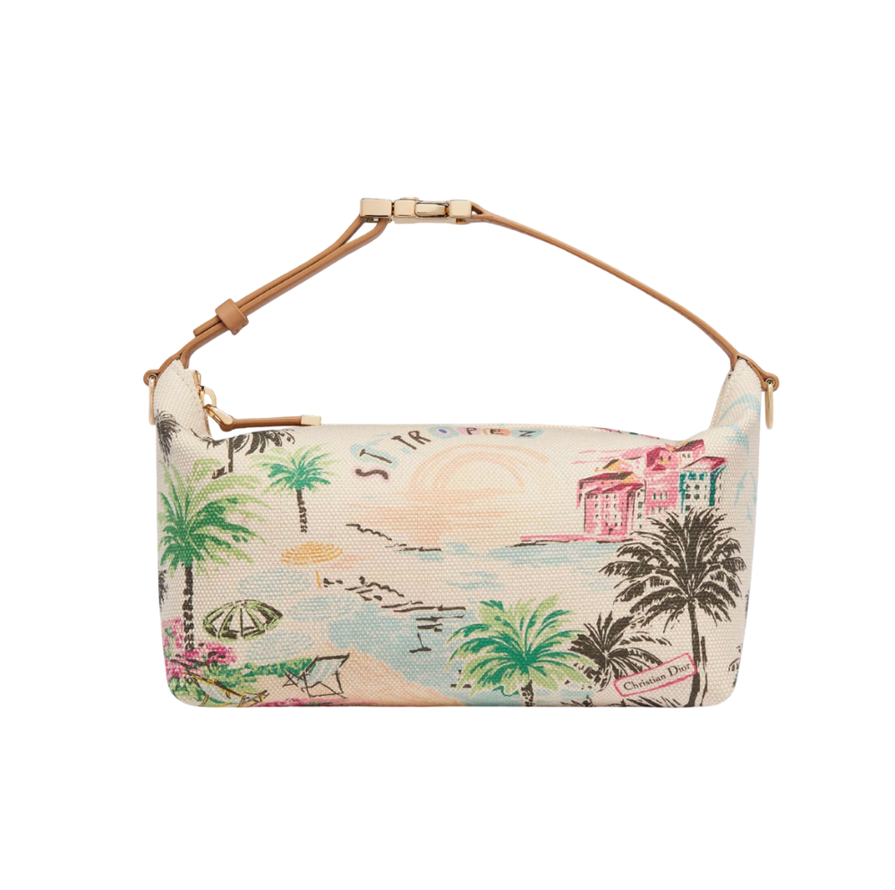 Сумка Dior Nomad DiorTravel Medium Souvenir из жаккардовой ткани Robin