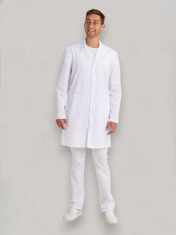 Халат медицинский мужской | Х-207/2 кб клеон проф