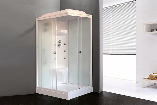 Душевая кабина Royal Bath RB8120HP7-WC 120x80 профиль белый/стекло матовое