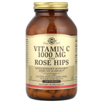 Solgar, витамин C с шиповником, 250 таблеток