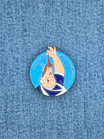 Значок фрекен Бок - Никаких домоправительниц, серия Малыш и Карлсон