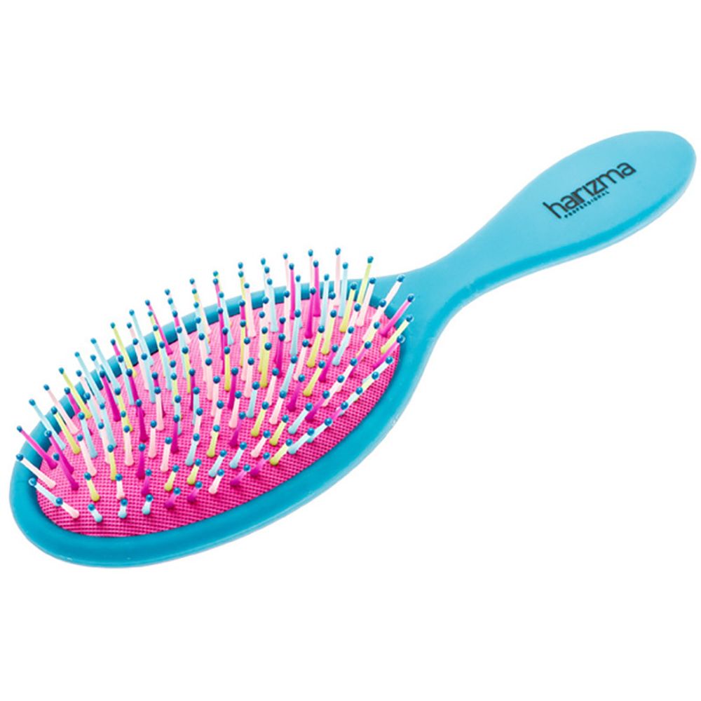 Щетка массажная Harizma Rainbow, большая (h10639-1615)