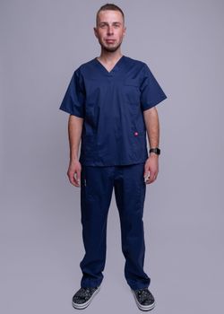 Топ мужской MedicLine т.синий