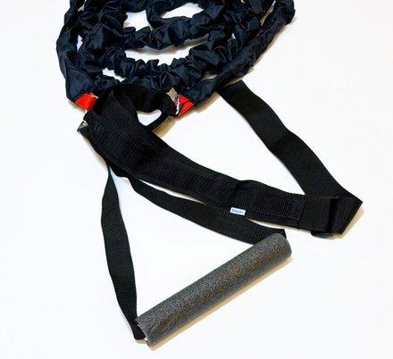 Трос нагрузочный с поясом + Кронштейн на борт для троса нагрузочного MAXIM HOCKEY