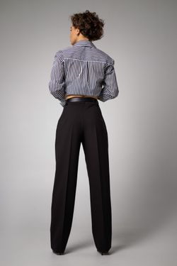 Рубашка из итальянского хлопка в полоску