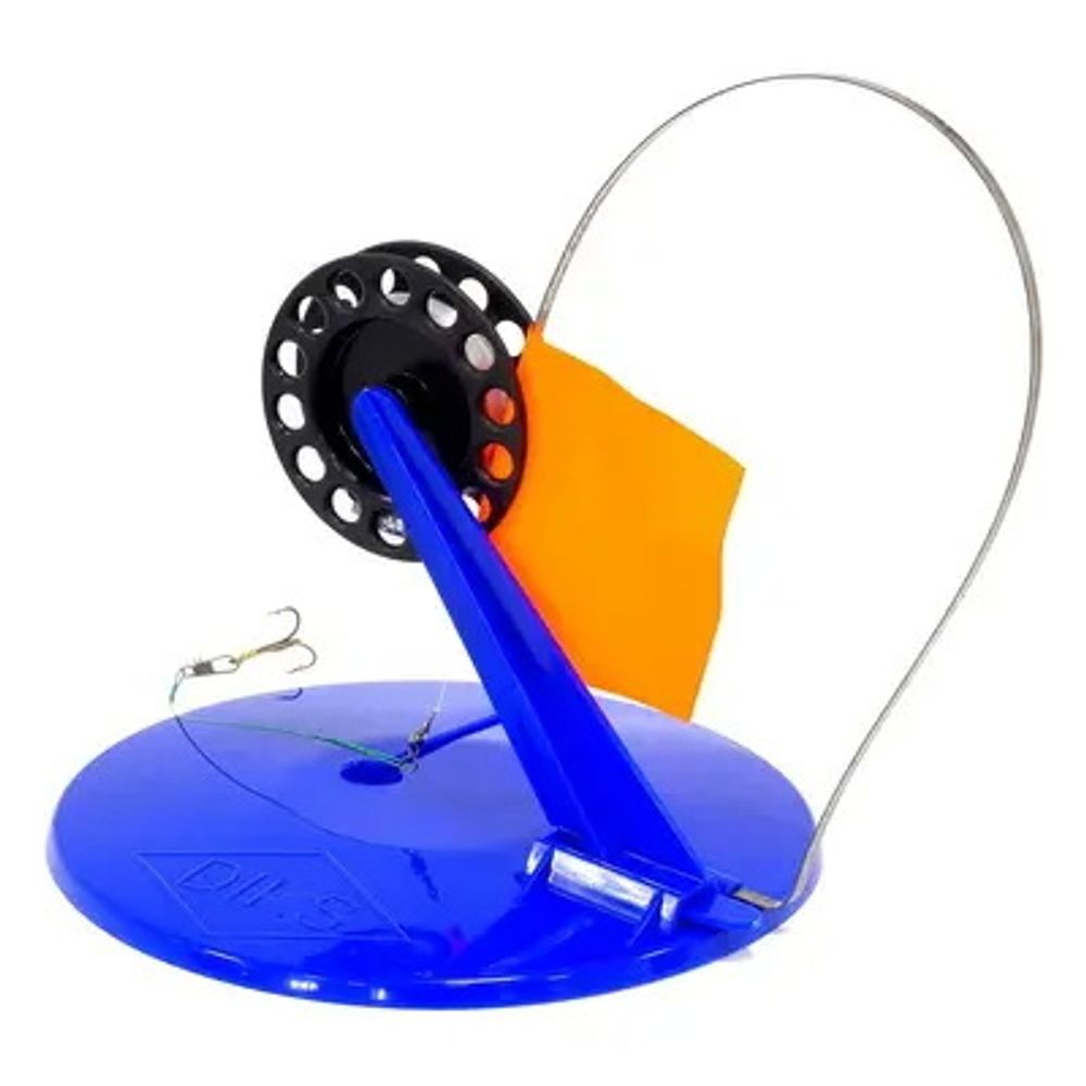 Набор оснащенных жерлиц DIKS в сумке (10 шт)