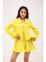 Костюм летний двойка с шортами и рубашкой