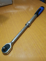 Телескопическая трещотка для торцовых головок 1/2" 290-430 мм