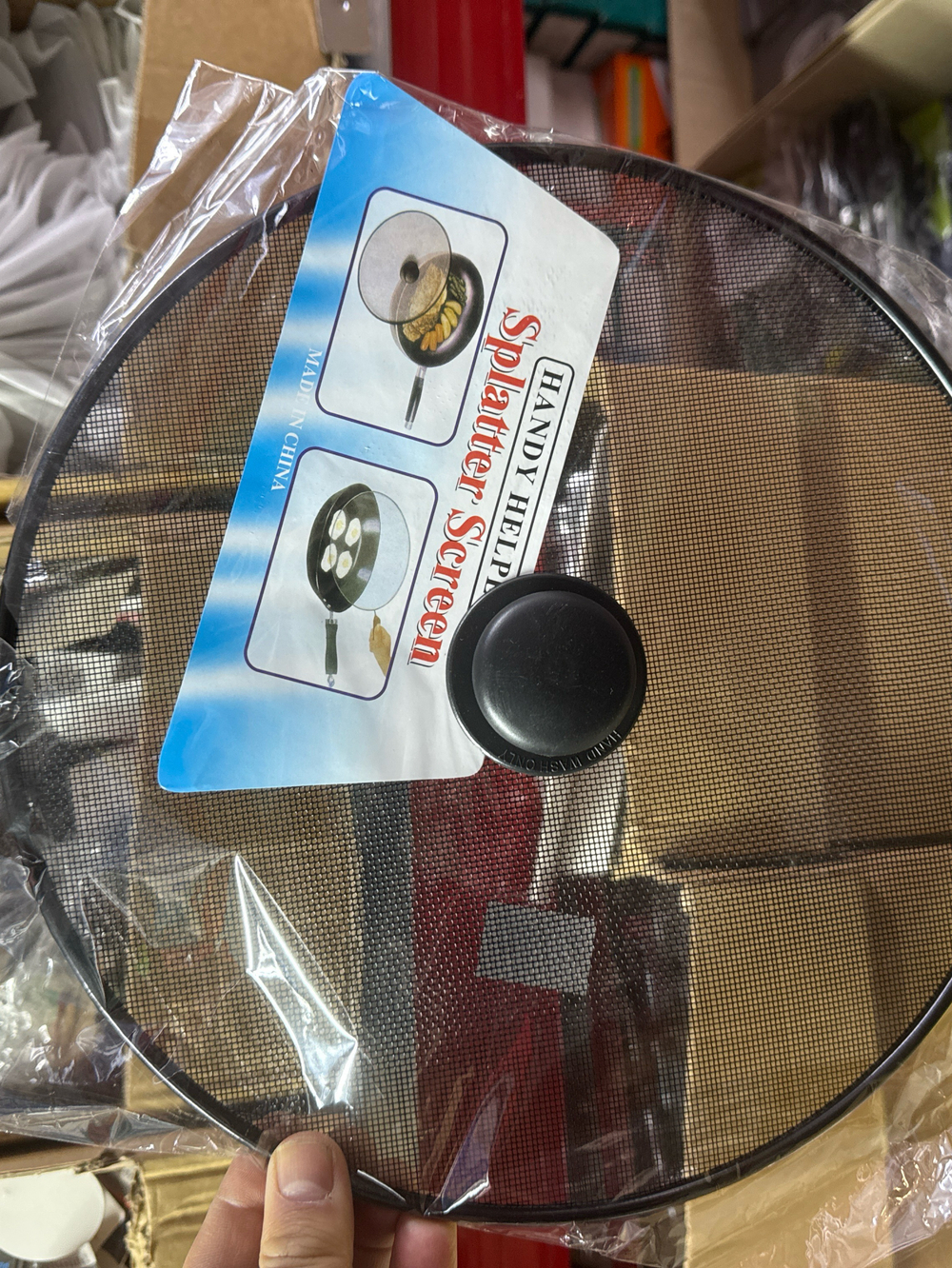 Антижир защитная сетка от капель жира D-29 см ST-426