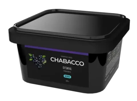 CHABACCO MEDIUM - ELDERBERRY 200g