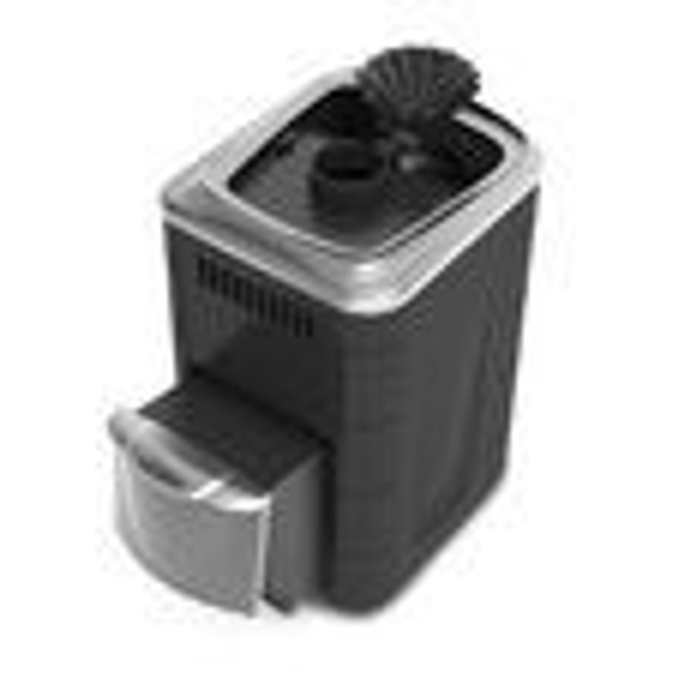 Печь для бани TMF Гейзер Мини 2016 Carbon закрытая каменка нержавеющая дверь антрацит